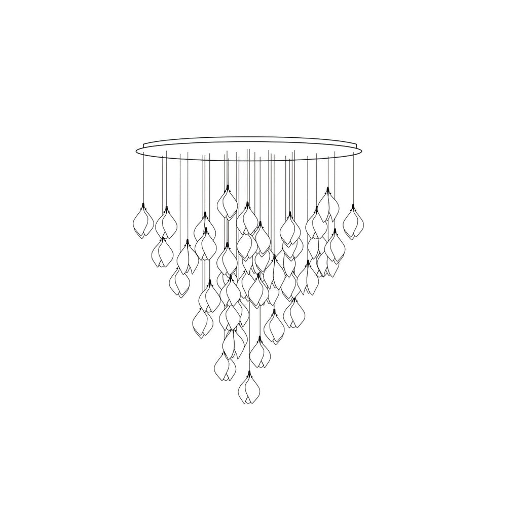 Xomalia Ceramic Pendant Lamp-Moonnatur