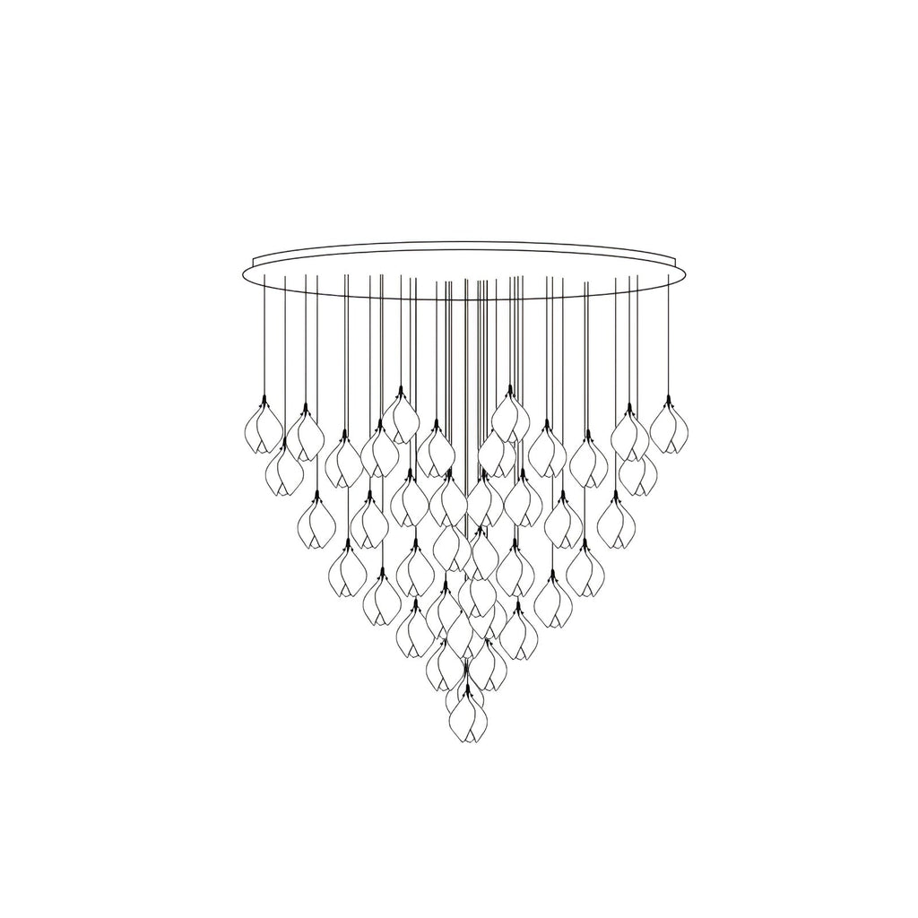 Xomalia Ceramic Pendant Lamp-Moonnatur