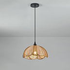 Olvenis Rattan Pendant Light-Moonnatur