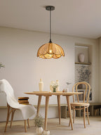 Olvenis Rattan Pendant Light-Moonnatur