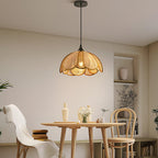 Olvenis Rattan Pendant Light-Moonnatur
