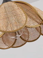 Olvenis Rattan Pendant Light-Moonnatur