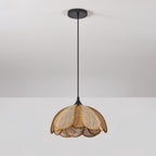 Olvenis Rattan Pendant Light-Moonnatur