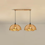Olvenis Rattan Pendant Light-Moonnatur