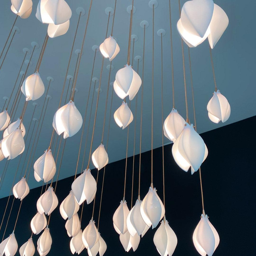 Xomalia Ceramic Pendant Lamp-Moonnatur