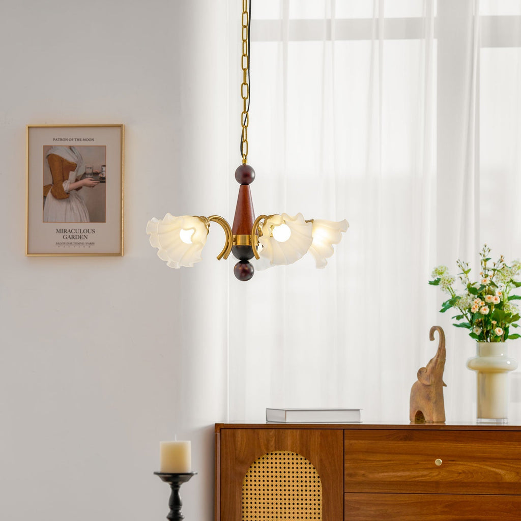 Odenena Glass Chandelier-Moonnatur
