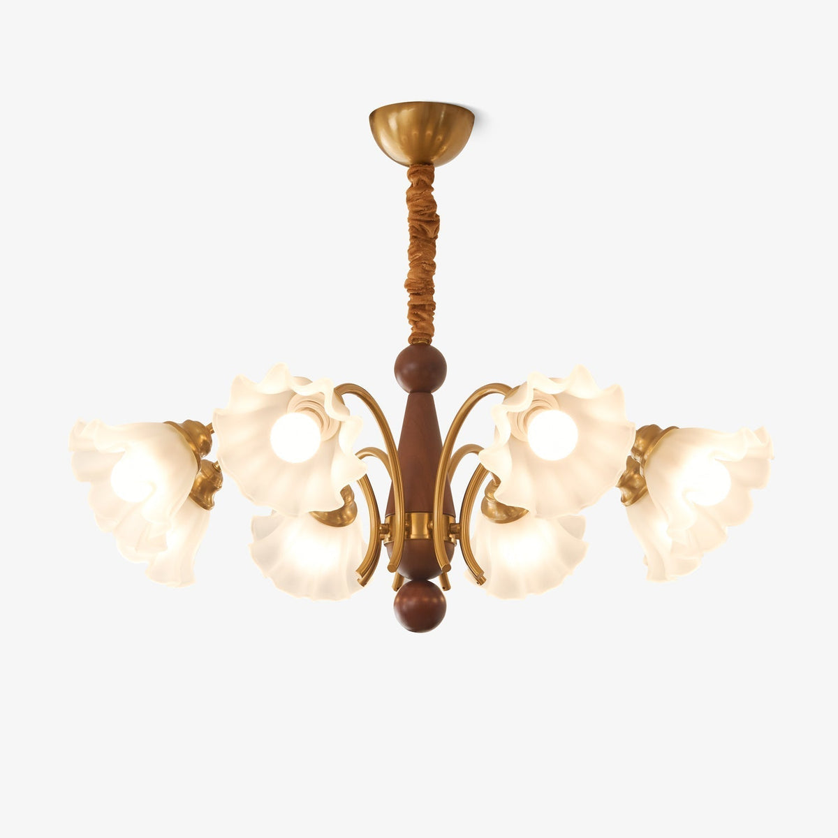 Odenena Glass Chandelier-Moonnatur