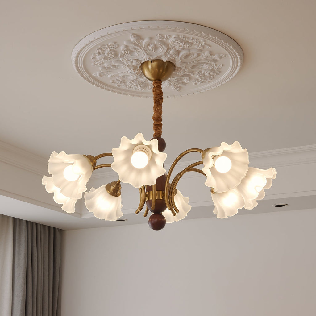 Odenena Glass Chandelier-Moonnatur