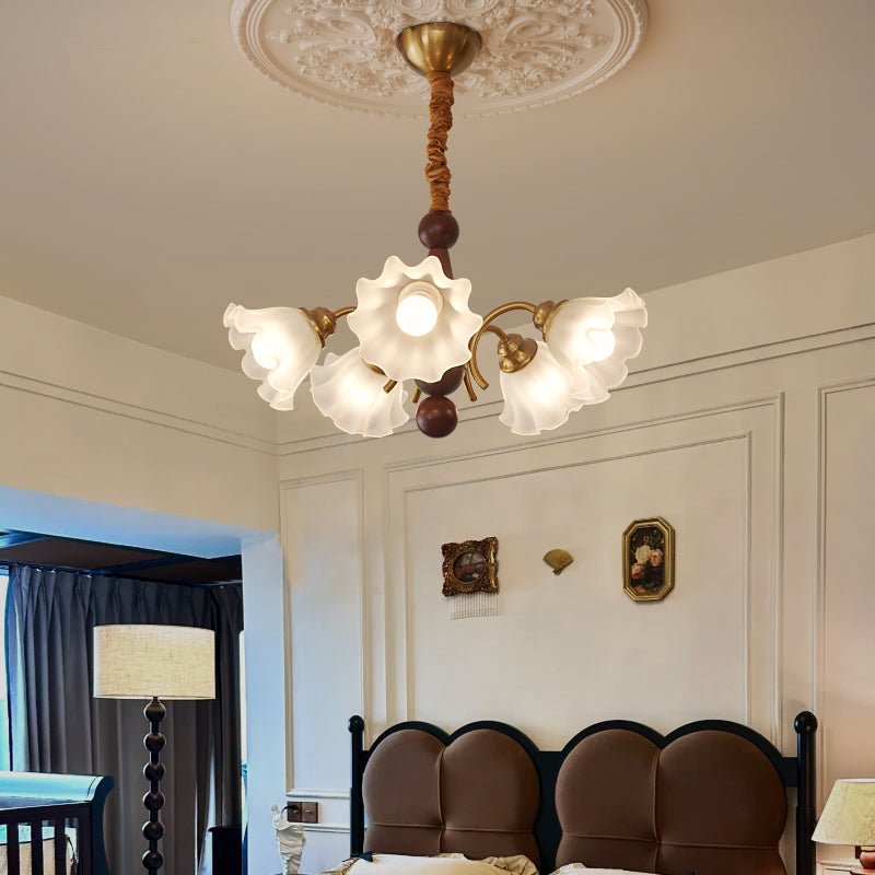 Odenena Glass Chandelier-Moonnatur