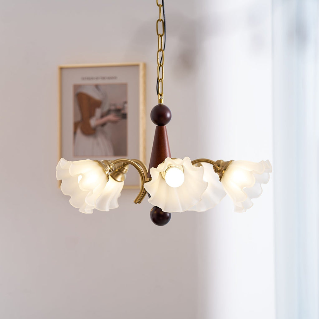 Odenena Glass Chandelier-Moonnatur