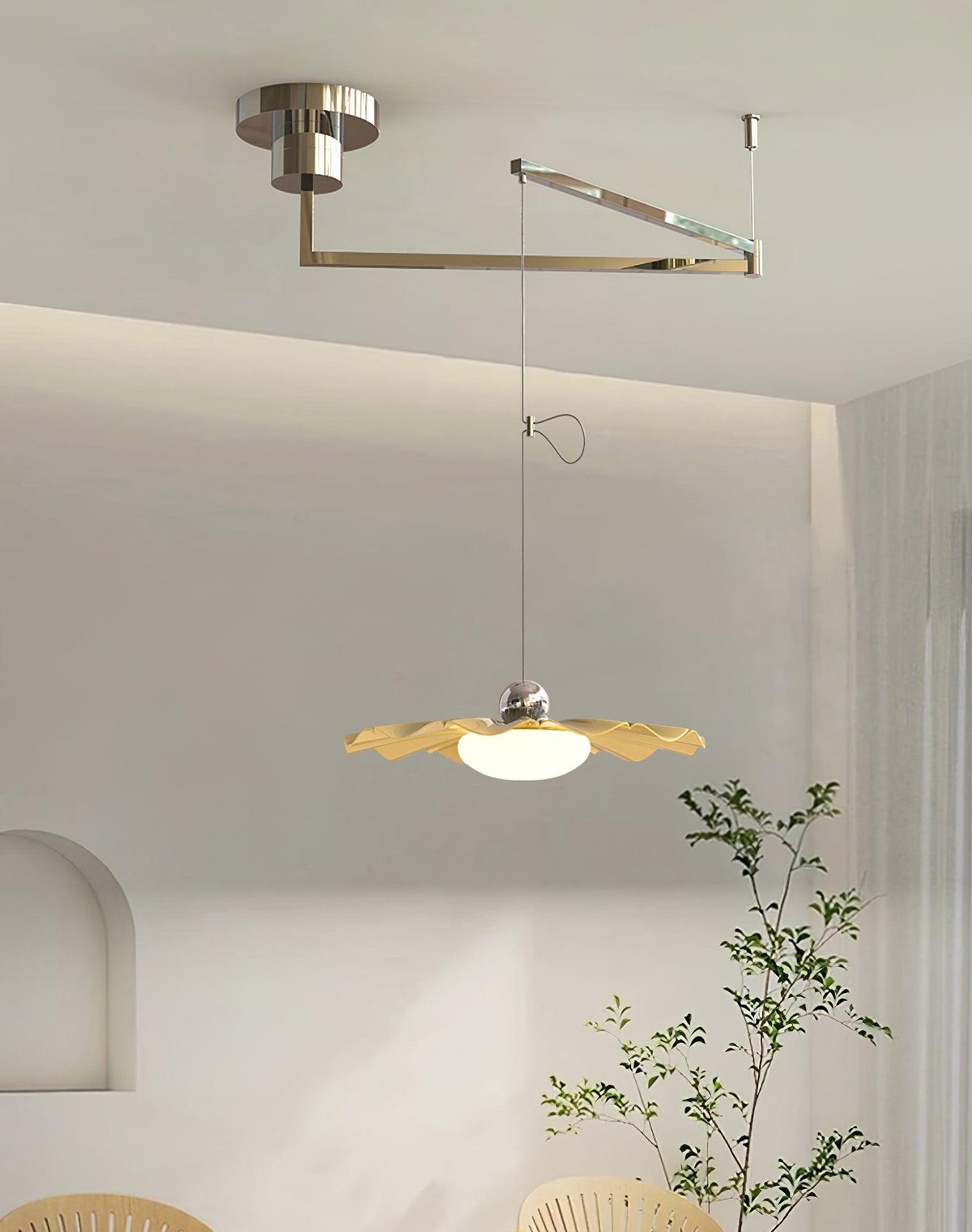 Faldenoria Acrylic Pendant Light-Moonnatur