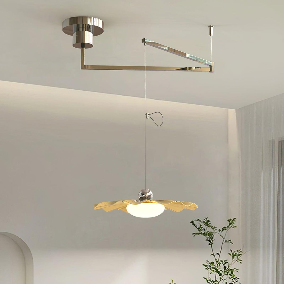 Faldenoria Acrylic Pendant Light-Moonnatur