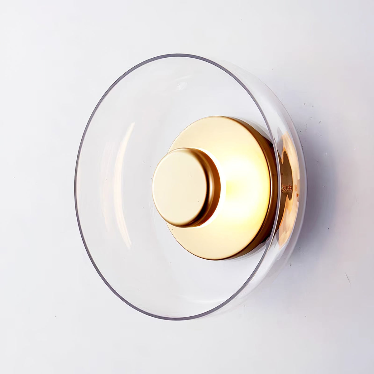 Ilvanna Glass Wall Light-Moonnatur