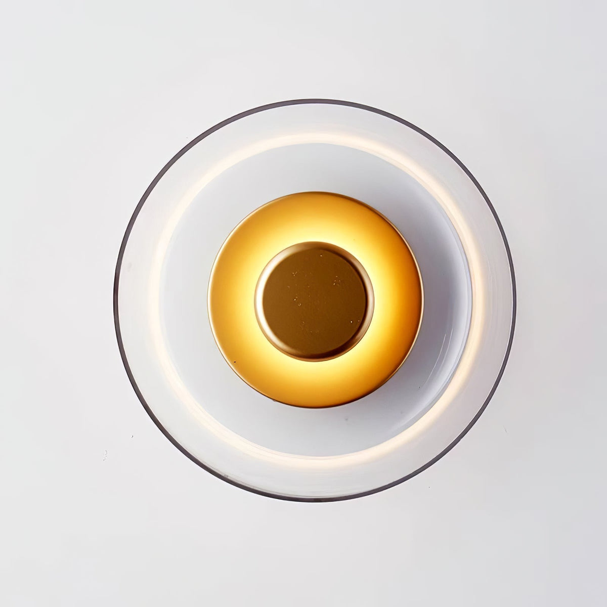 Ilvanna Glass Wall Light-Moonnatur