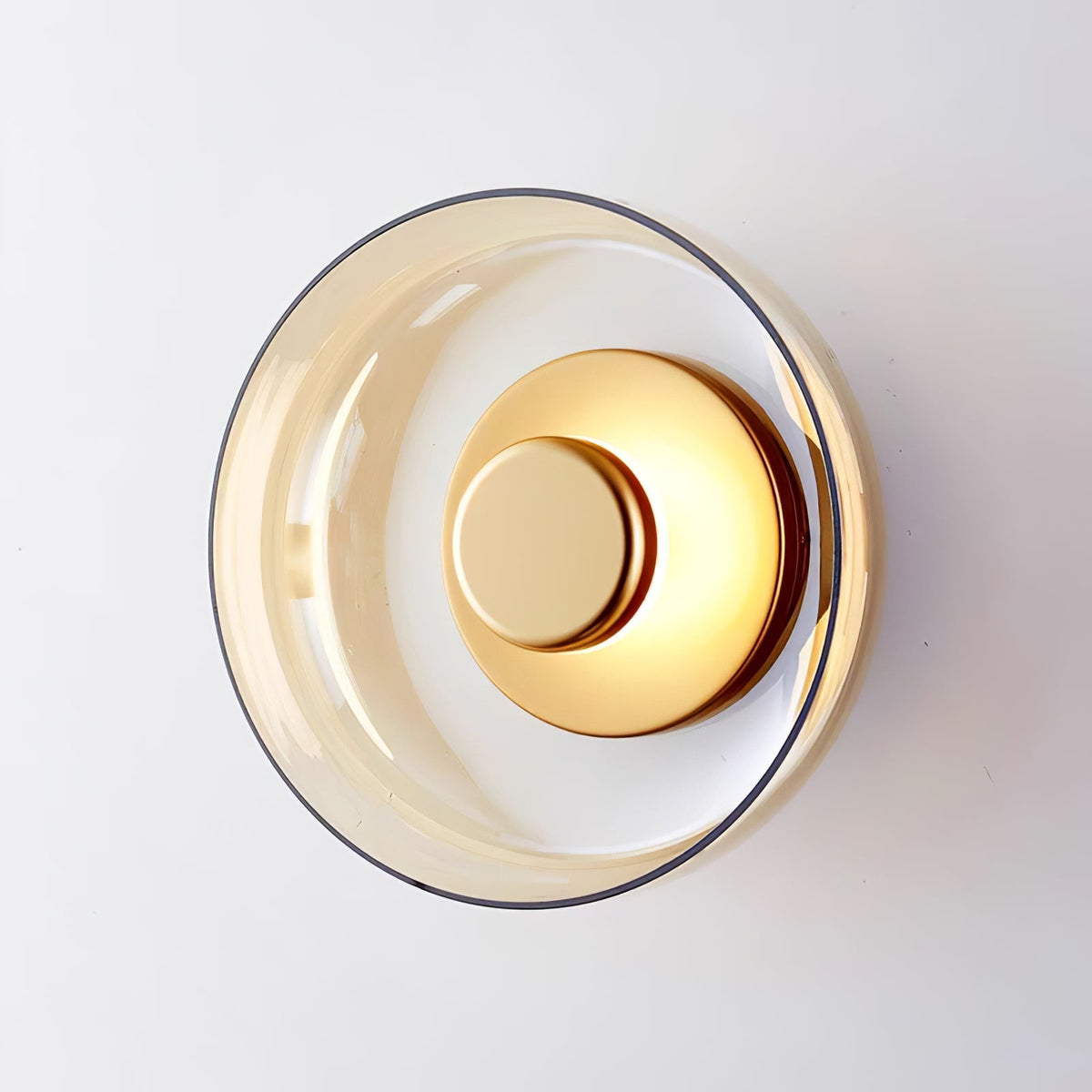 Ilvanna Glass Wall Light-Moonnatur