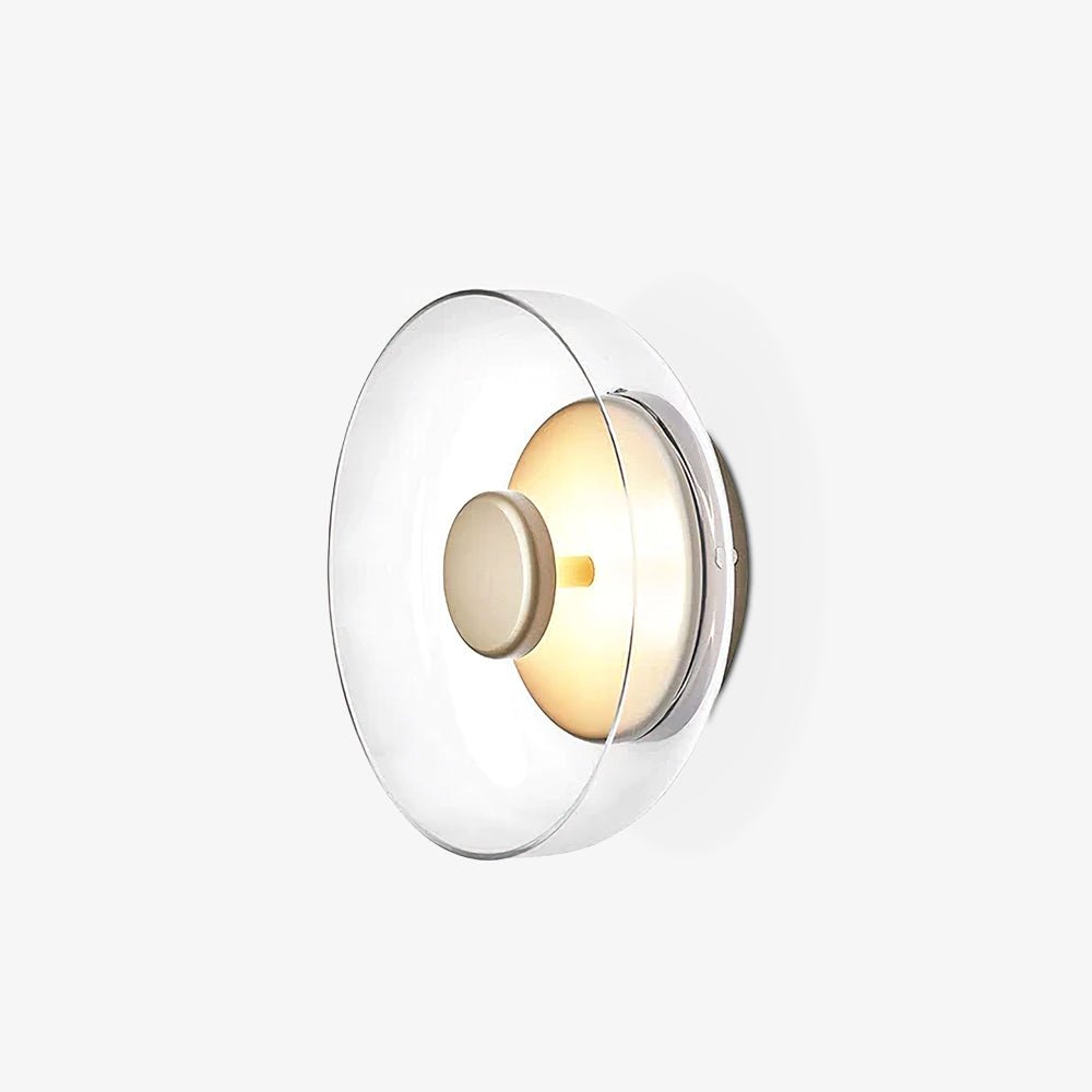 Ilvanna Glass Wall Light-Moonnatur