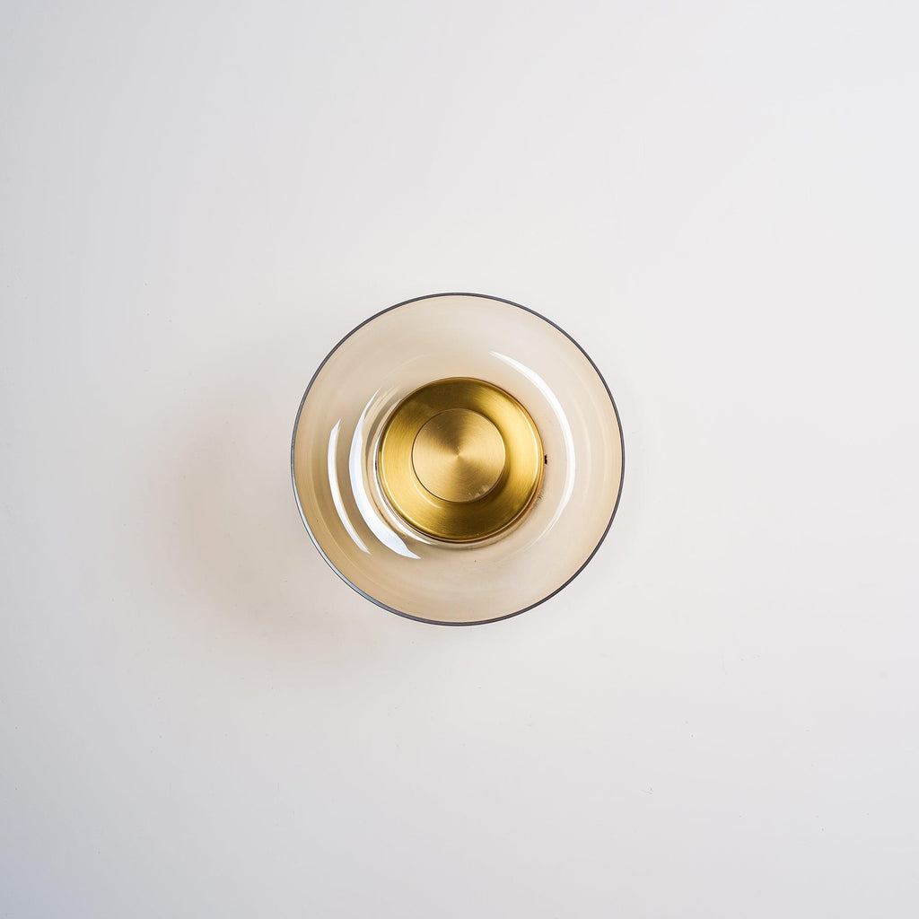 Ilvanna Glass Wall Light-Moonnatur