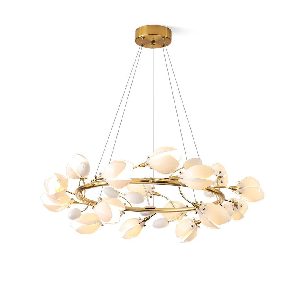 Varenenna Ceramic Chandelier-Moonnatur