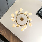 Varenenna Ceramic Chandelier-Moonnatur