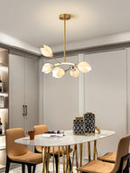 Varenenna Ceramic Chandelier-Moonnatur
