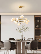 Varenenna Ceramic Chandelier-Moonnatur