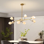 Varenenna Ceramic Chandelier-Moonnatur