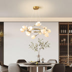 Varenenna Ceramic Chandelier-Moonnatur