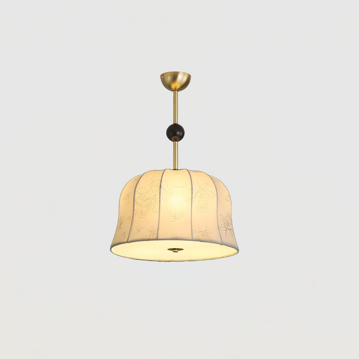 Rivenara Fabric Pendant Light-Moonnatur