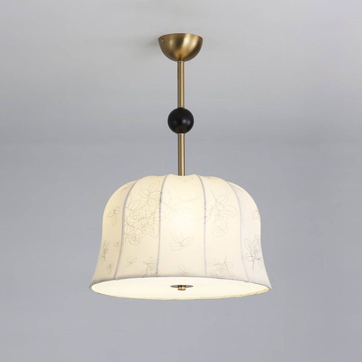 Rivenara Fabric Pendant Light-Moonnatur