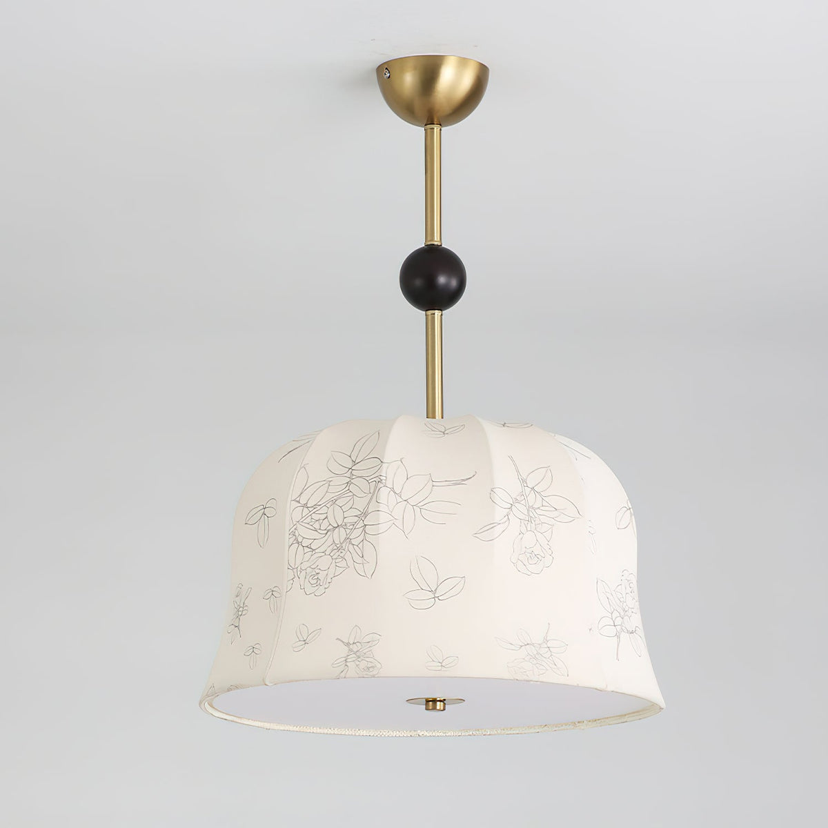 Rivenara Fabric Pendant Light-Moonnatur