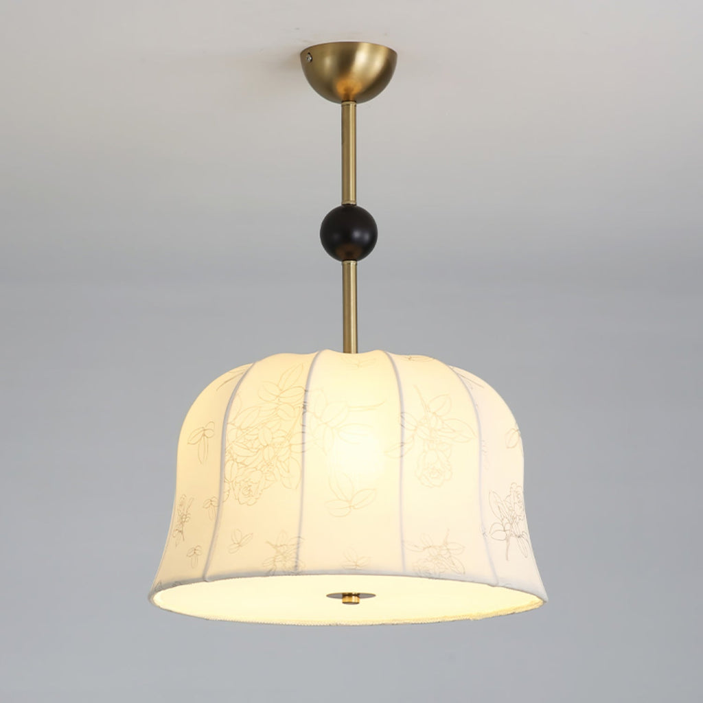 Rivenara Fabric Pendant Light-Moonnatur