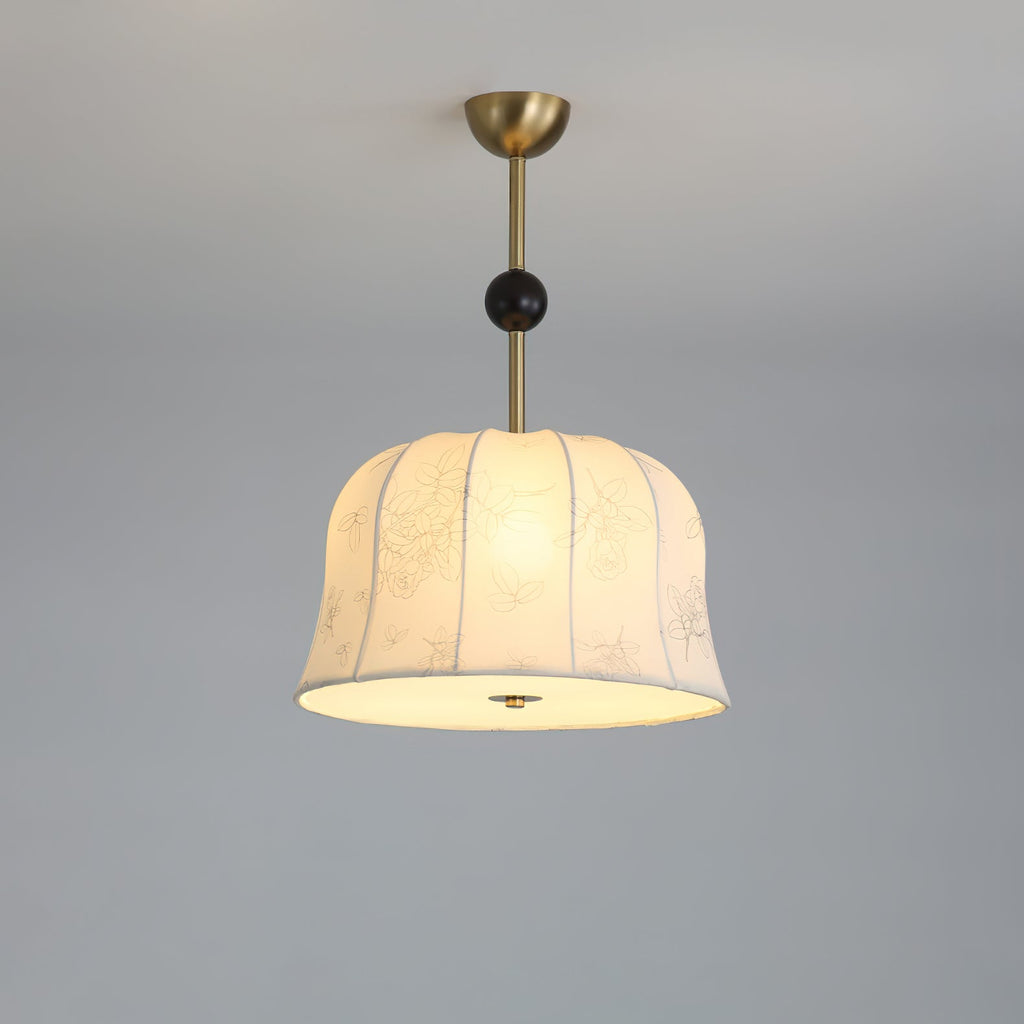 Rivenara Fabric Pendant Light-Moonnatur
