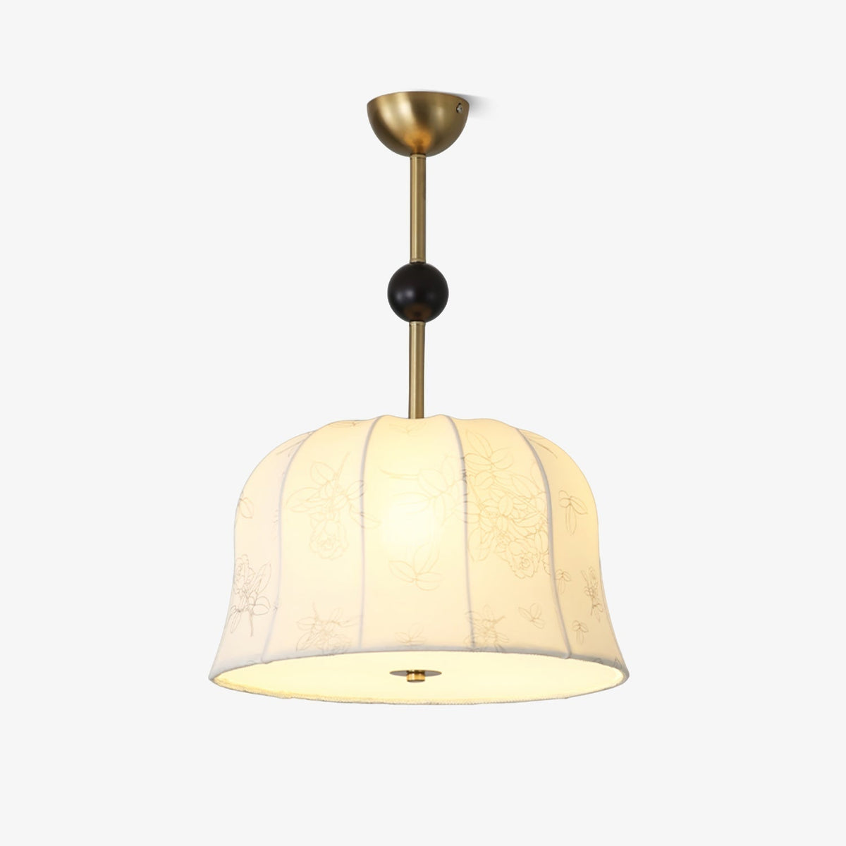 Rivenara Fabric Pendant Light-Moonnatur