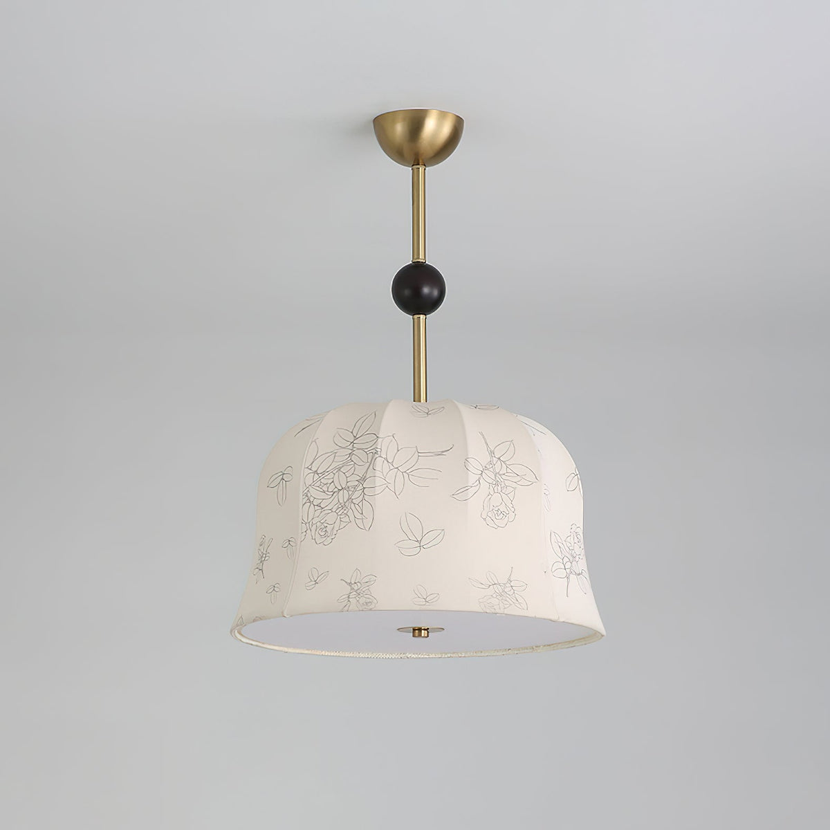 Rivenara Fabric Pendant Light-Moonnatur