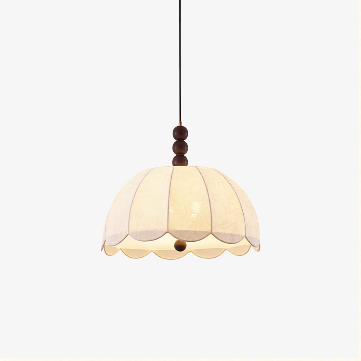 Haldeneth Fabric Pendant Light-Moonnatur