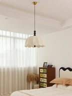 Haldeneth Fabric Pendant Light-Moonnatur