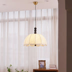 Haldeneth Fabric Pendant Light-Moonnatur