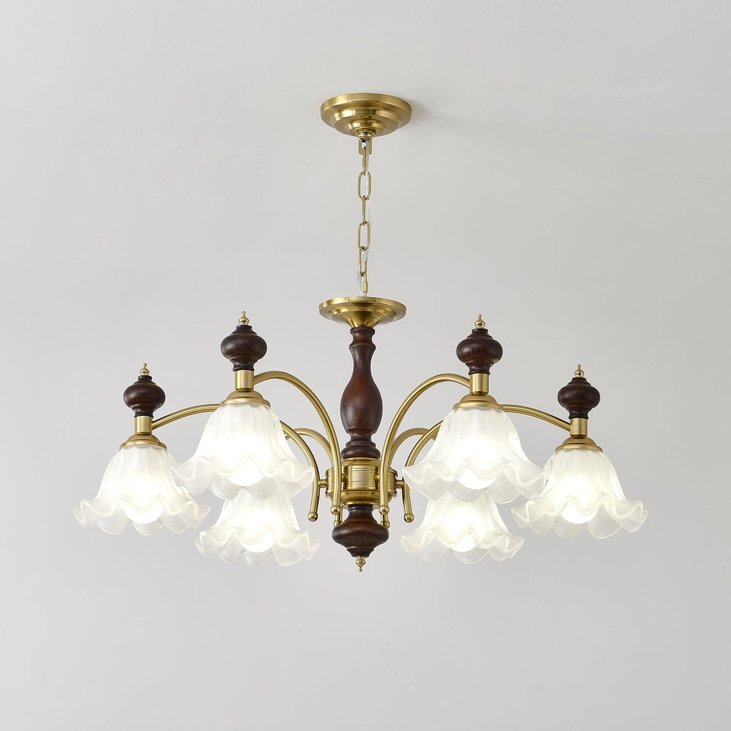 Reneth Glass Chandelier-Moonnatur