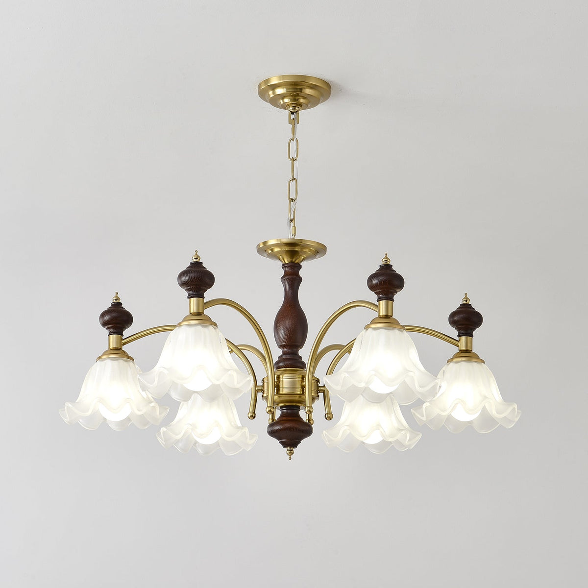 Reneth Glass Chandelier-Moonnatur