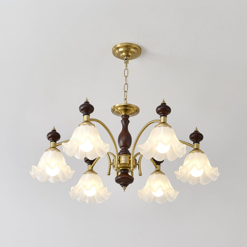 Reneth Glass Chandelier-Moonnatur