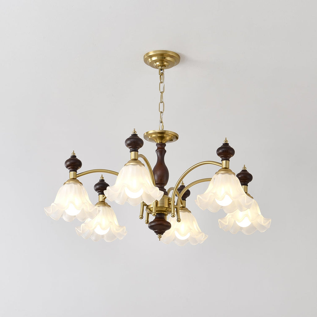 Reneth Glass Chandelier-Moonnatur