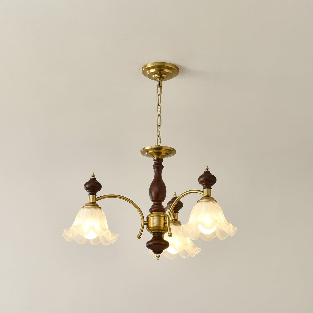 Reneth Glass Chandelier-Moonnatur