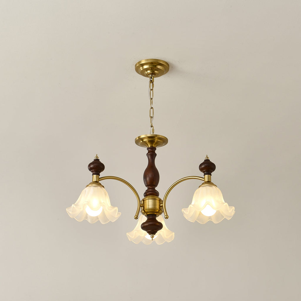 Reneth Glass Chandelier-Moonnatur