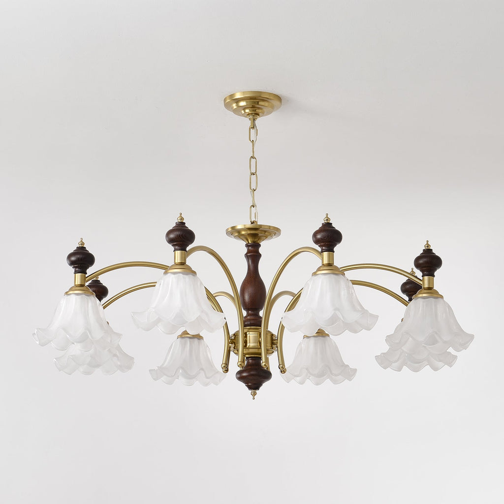 Reneth Glass Chandelier-Moonnatur