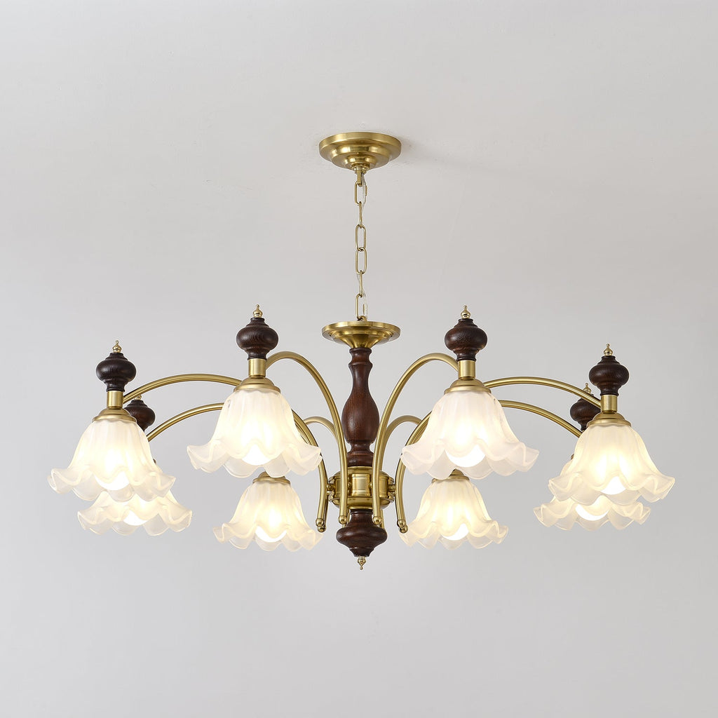 Reneth Glass Chandelier-Moonnatur