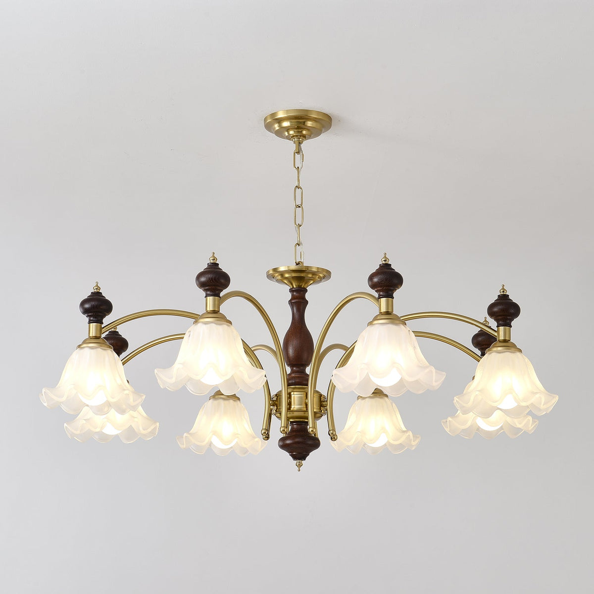 Reneth Glass Chandelier-Moonnatur