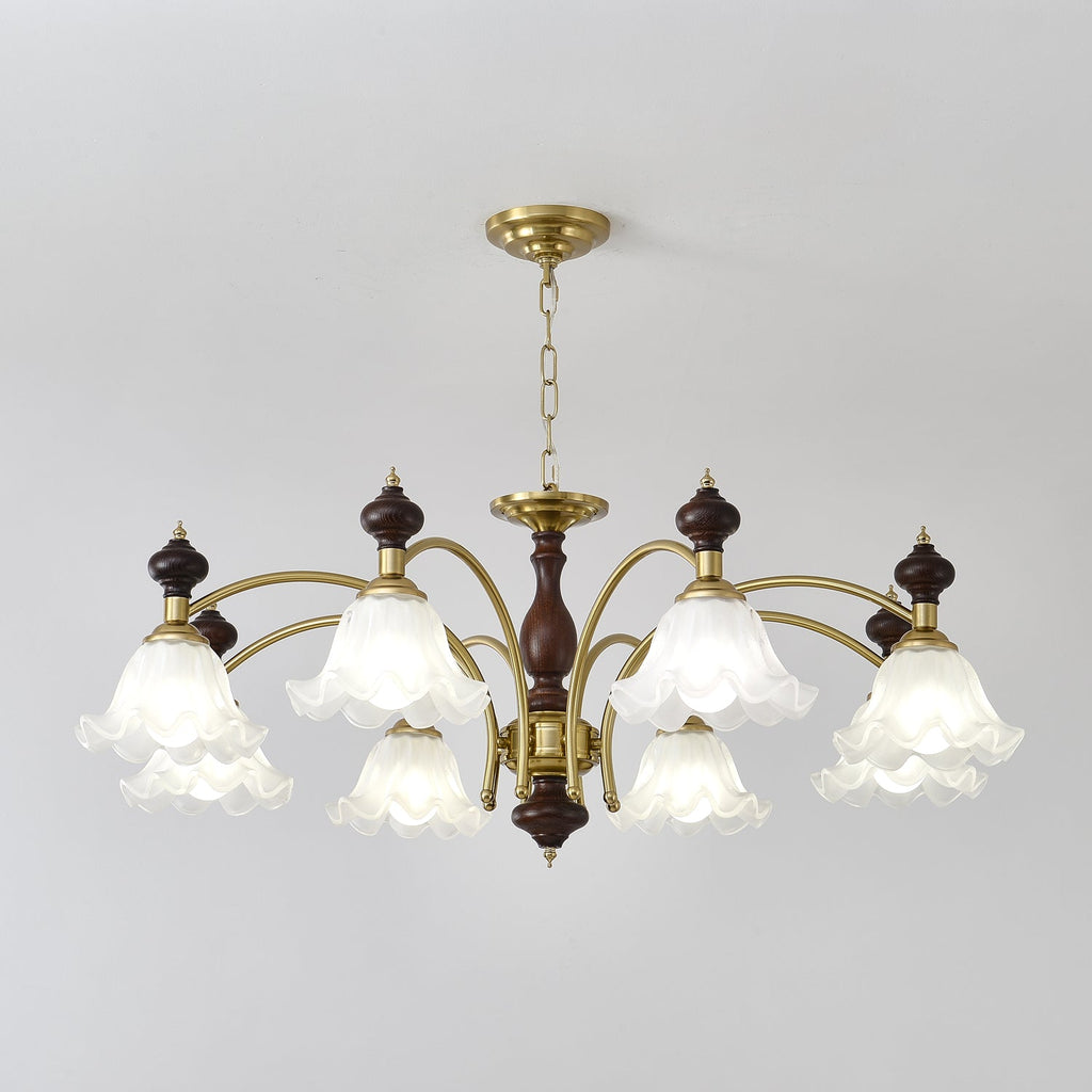 Reneth Glass Chandelier-Moonnatur