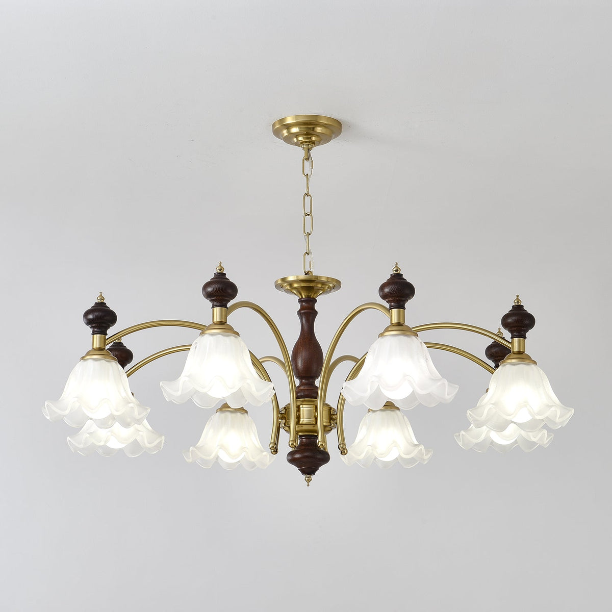 Reneth Glass Chandelier-Moonnatur