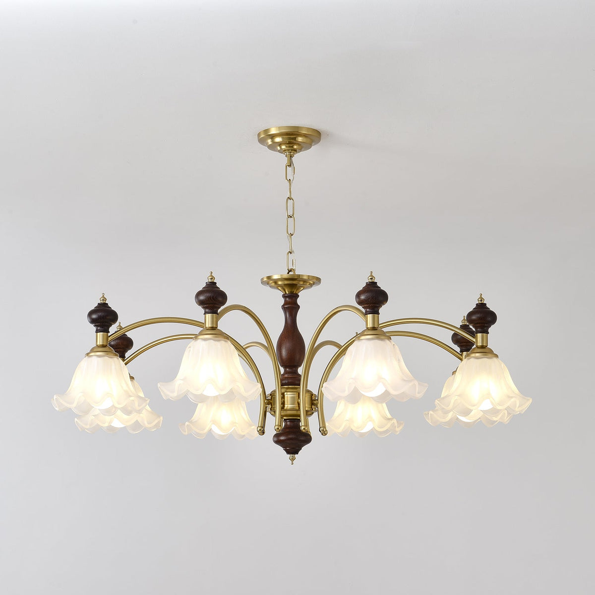 Reneth Glass Chandelier-Moonnatur