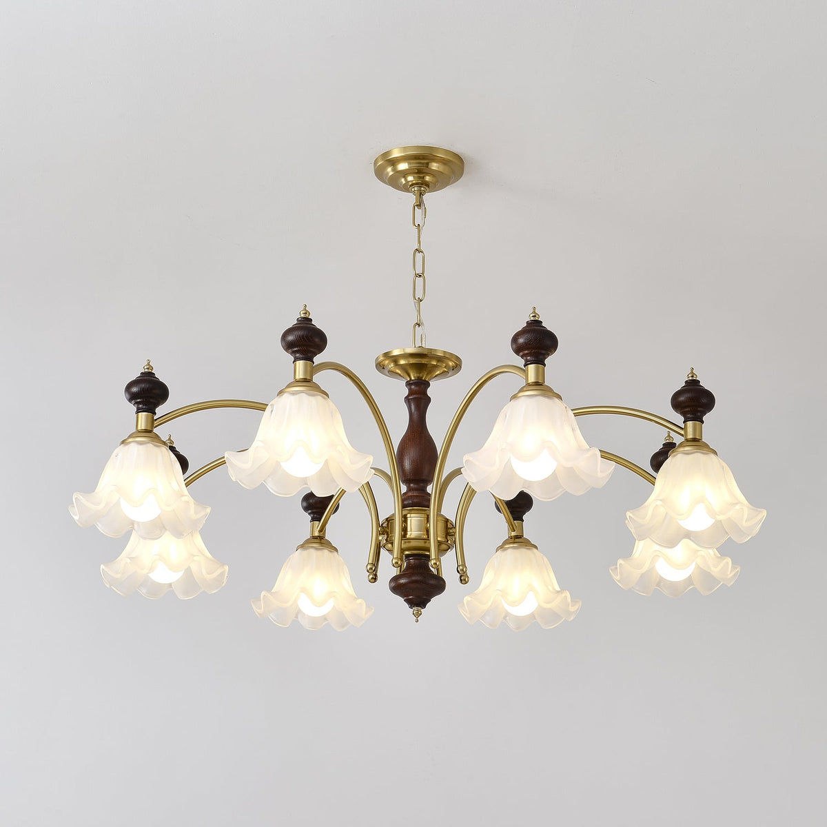 Reneth Glass Chandelier-Moonnatur